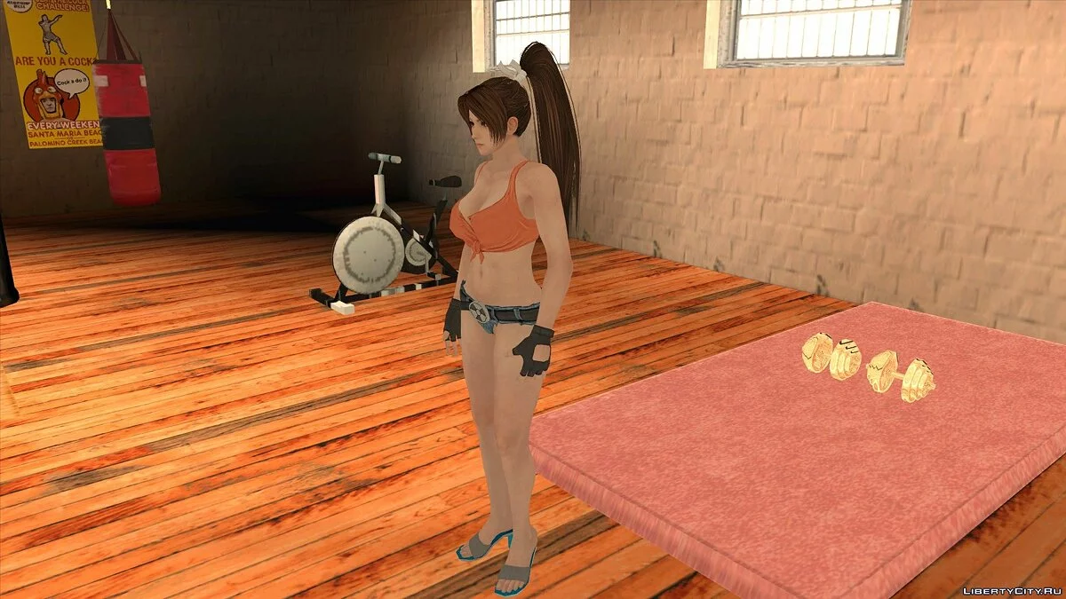 Мей Ширануї в повсякденному одязі / GTA San Andreas (iOS, Android)