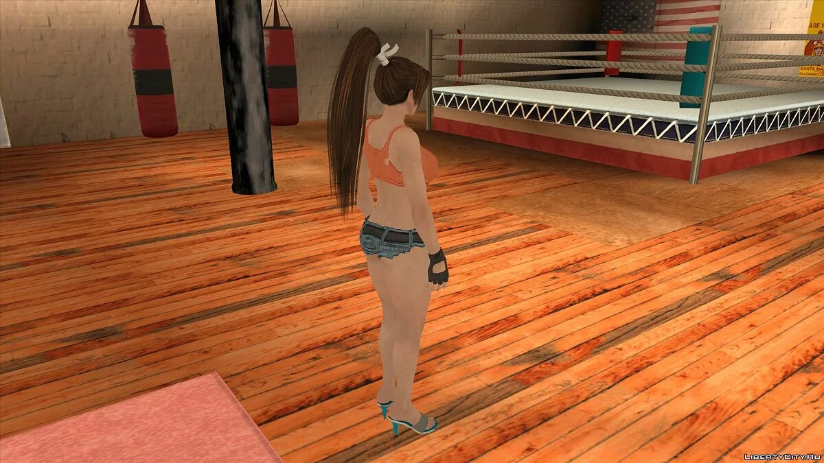 Мей Ширануї в повсякденному одязі / GTA San Andreas (iOS, Android)