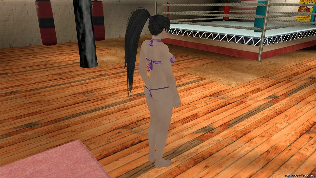 Momiji in a bikini / GTA San Andreas (iOS, Android)