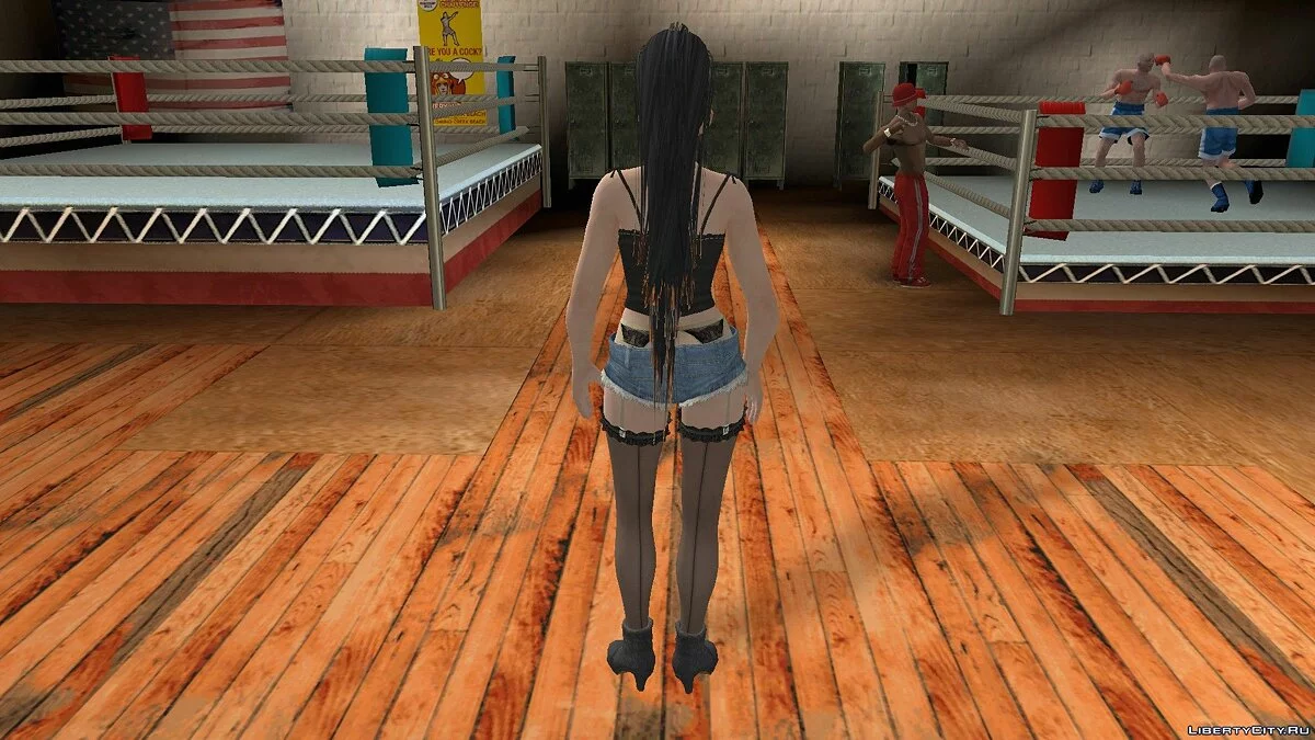 Momiji Dalam Celana Pendek Jeans / GTA San Andreas (iOS, Android)