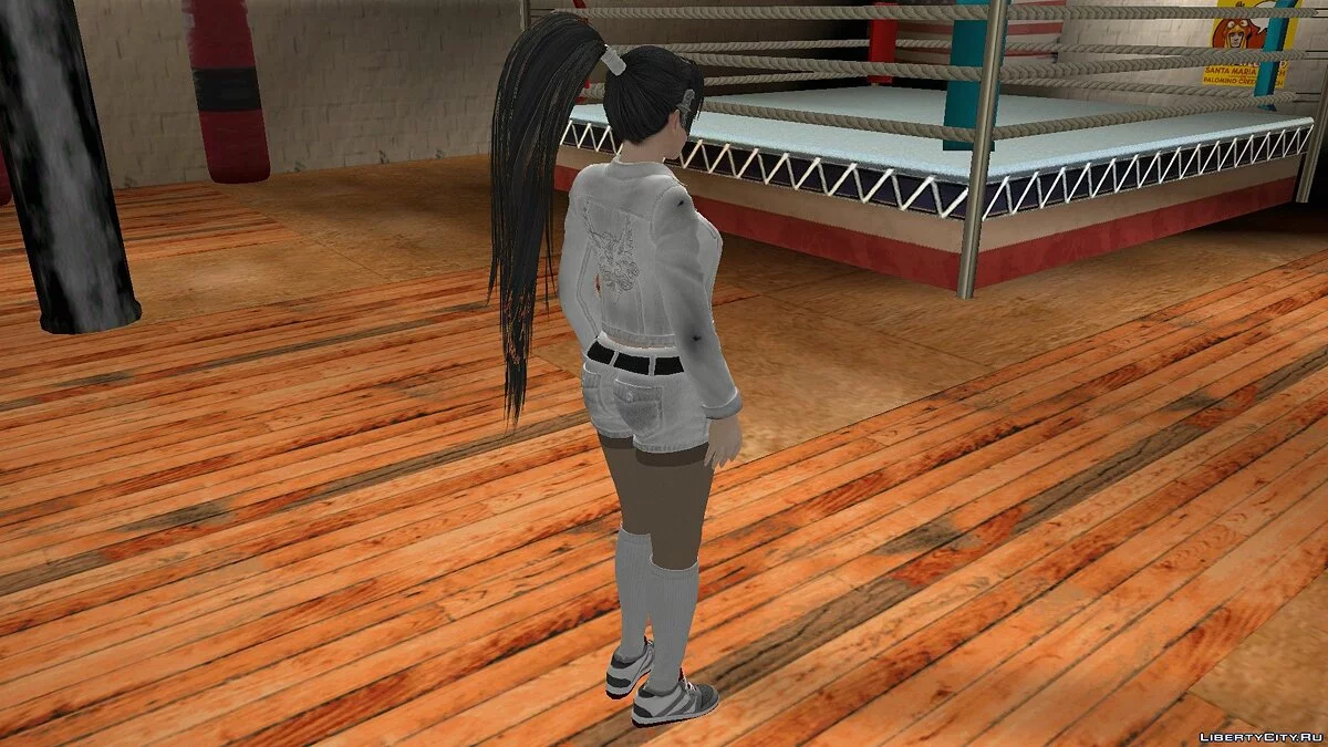 Momiji in casual clothes / GTA San Andreas (iOS, Android)