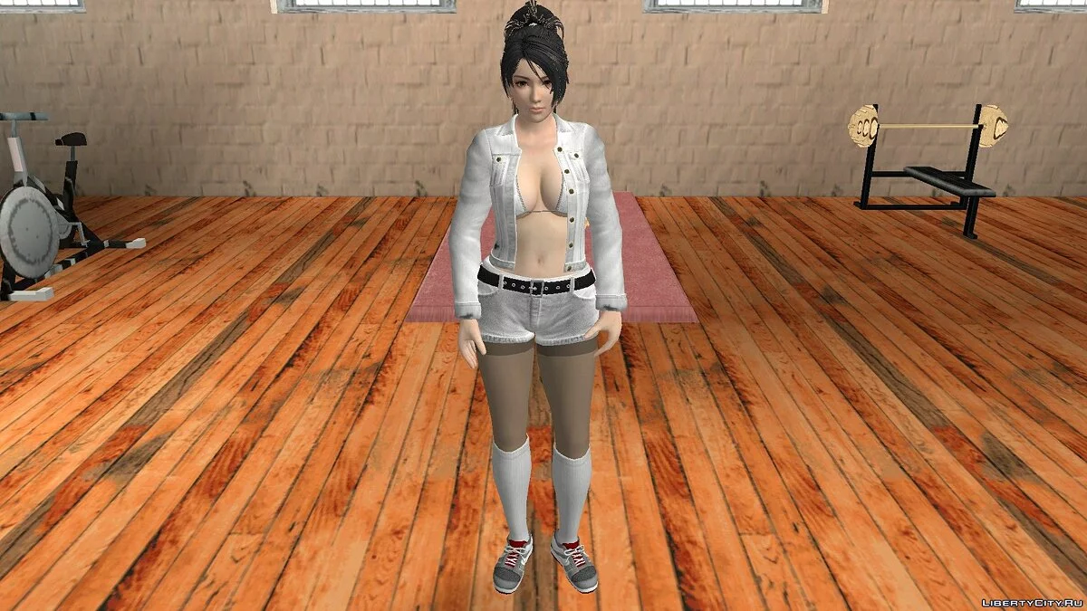 Momiji in casual clothes / GTA San Andreas (iOS, Android)