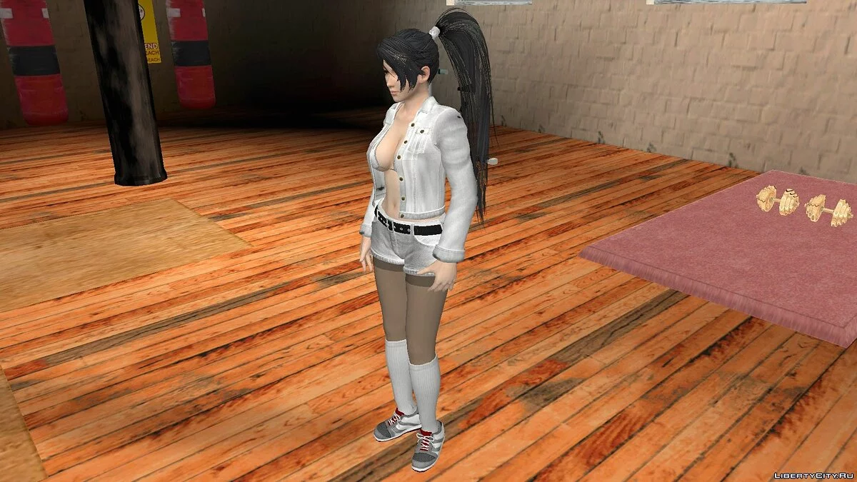 Momiji in casual clothes / GTA San Andreas (iOS, Android)