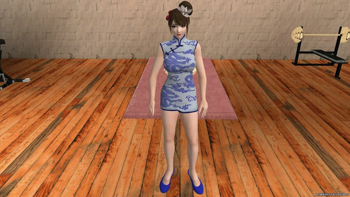 Naotora Li im Kleid / GTA San Andreas (iOS, Android)