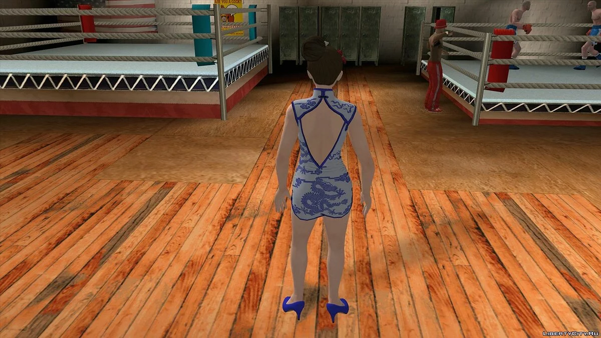 Naotora Li im Kleid / GTA San Andreas (iOS, Android)
