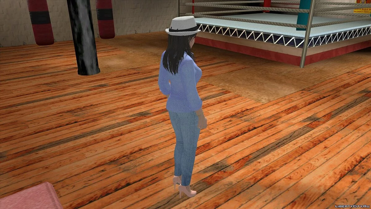 Naotora Li im Alltagskleidung / GTA San Andreas (iOS, Android)