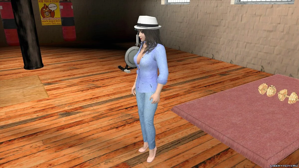 Naotora Li im Alltagskleidung / GTA San Andreas (iOS, Android)