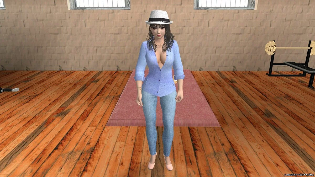 Naotora Li im Alltagskleidung / GTA San Andreas (iOS, Android)