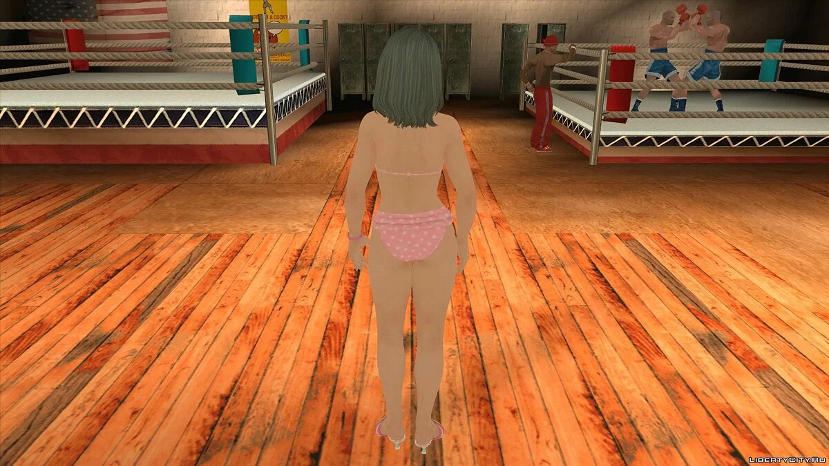 Tamaki in a bikini / GTA San Andreas (iOS, Android)