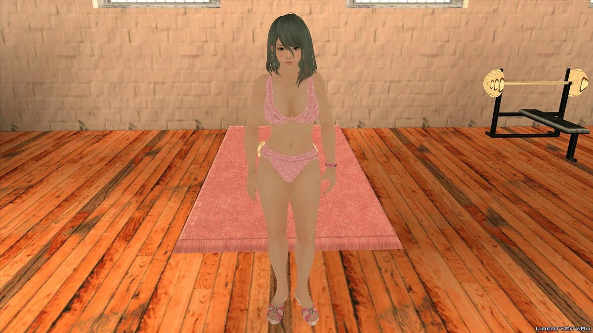 Tamaki in a bikini / GTA San Andreas (iOS, Android)