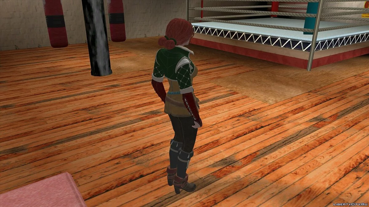 Трисс з The Witcher 3 / GTA San Andreas (iOS, Android)