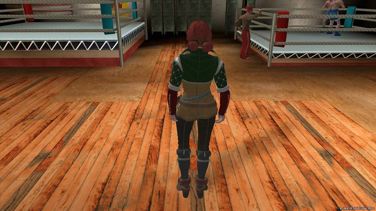 Трисс з The Witcher 3 / GTA San Andreas (iOS, Android)