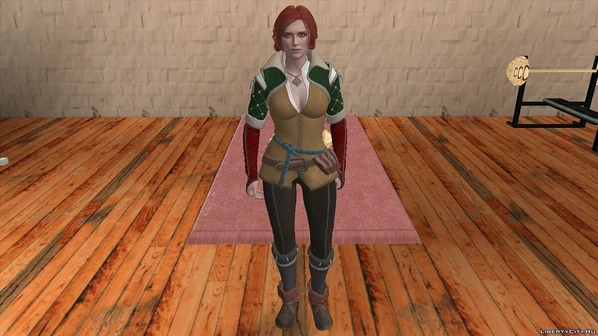 Трисс з The Witcher 3 / GTA San Andreas (iOS, Android)