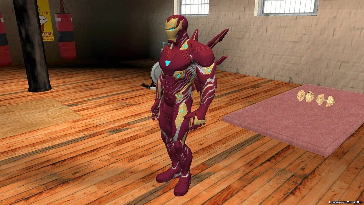 Залізна Людина (Mark 50) з Avengers: Infinity War / GTA San Andreas (iOS, Android)
