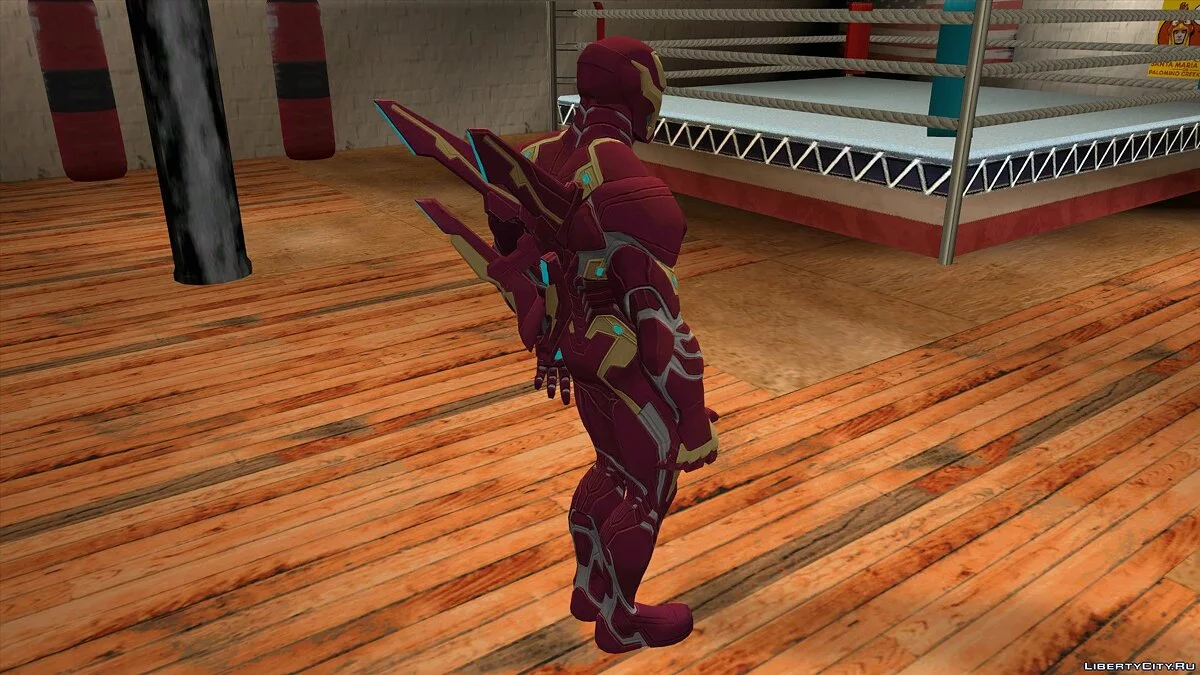 Залізна Людина (Mark 50) з Avengers: Infinity War / GTA San Andreas (iOS, Android)