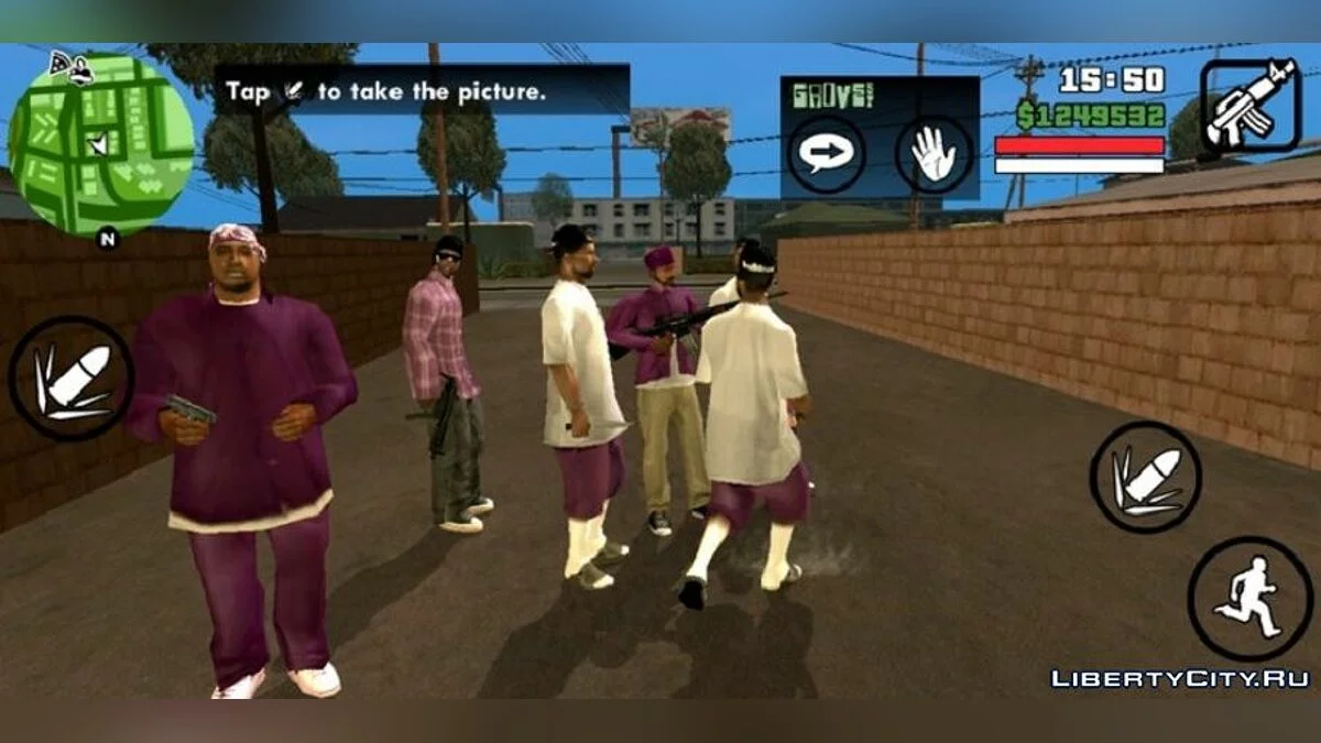 Балас мод (нові скіни персонажів) / GTA San Andreas (iOS, Android)