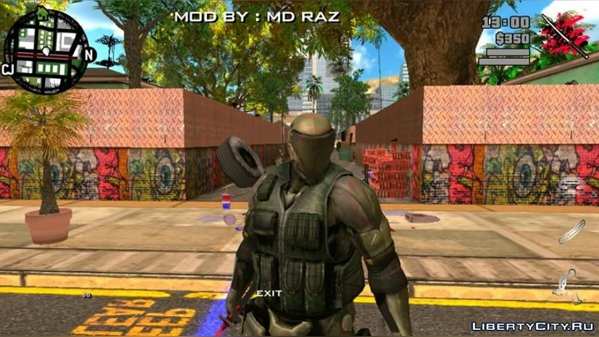 Enemy Skin MGR  / GTA San Andreas (iOS, Android)