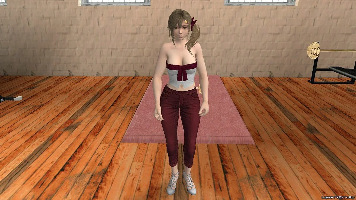 Мисаки в повсякденному одязі v12 / GTA San Andreas (iOS, Android)