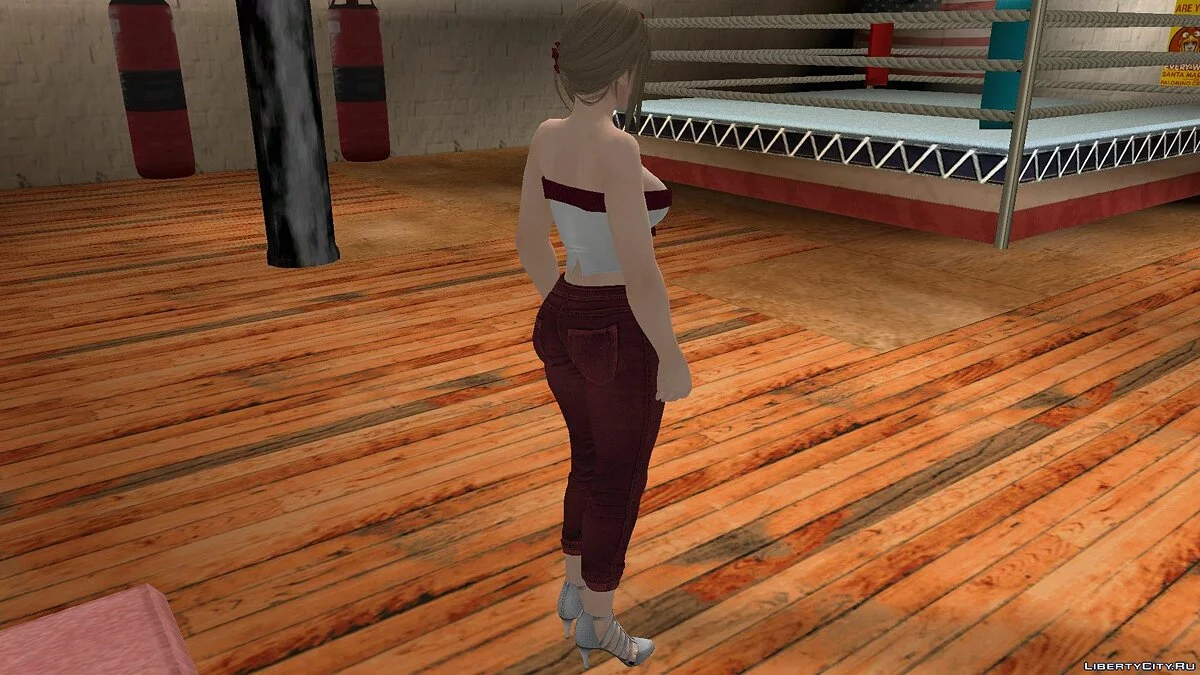 Мисаки в повсякденному одязі v12 / GTA San Andreas (iOS, Android)