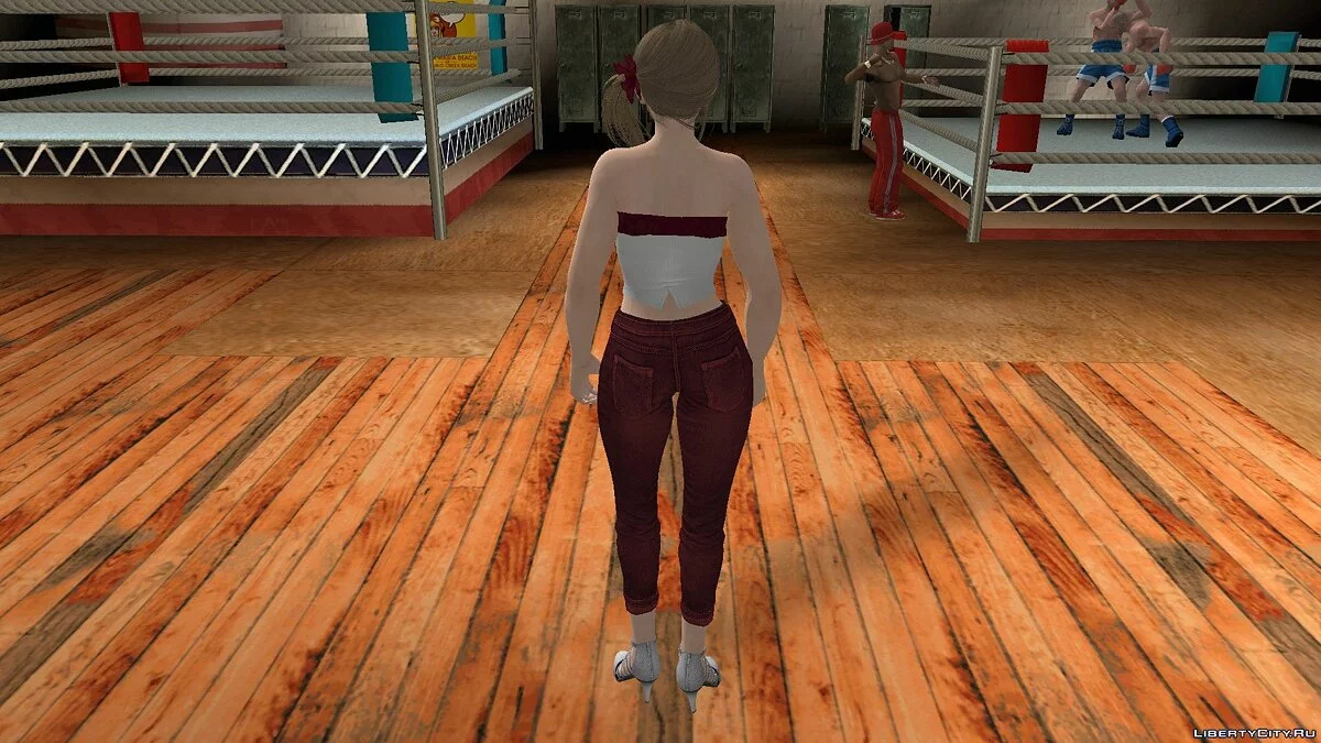 Мисаки в повсякденному одязі v12 / GTA San Andreas (iOS, Android)