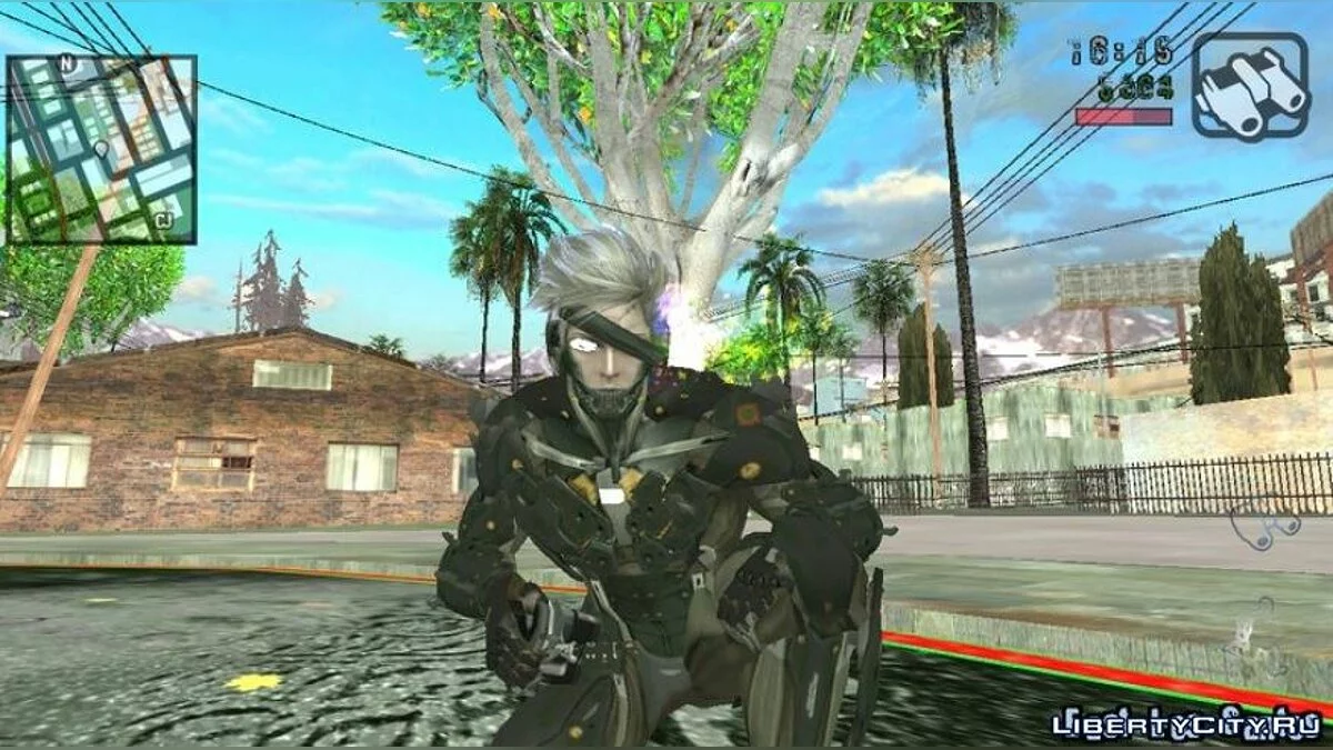 Райден з Metal Gear Rising / GTA San Andreas (iOS, Android)