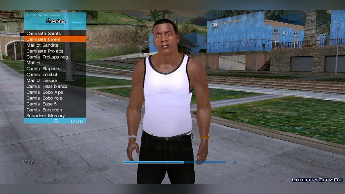 Франклін Клінтон (Скін і набір одягу) / GTA San Andreas (iOS, Android)