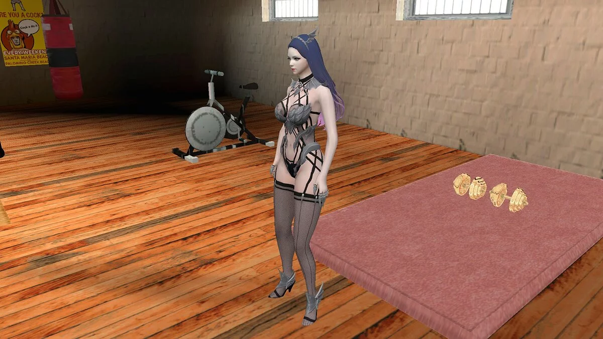 WhiteSnow Sera from Overhit / GTA San Andreas (iOS, Android)
