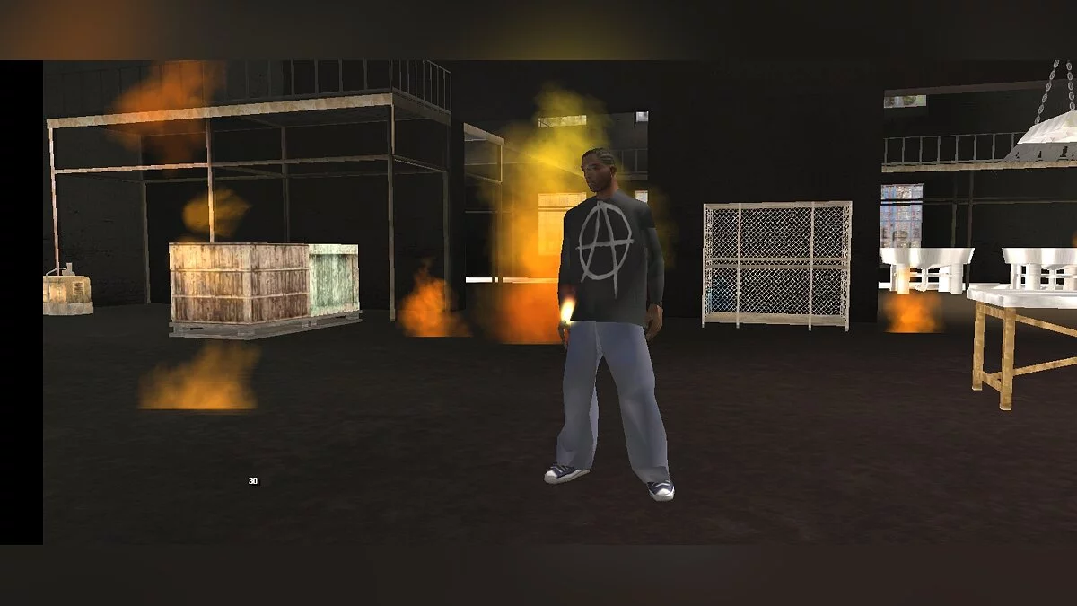 Anarchiste noir / GTA San Andreas (iOS, Android)