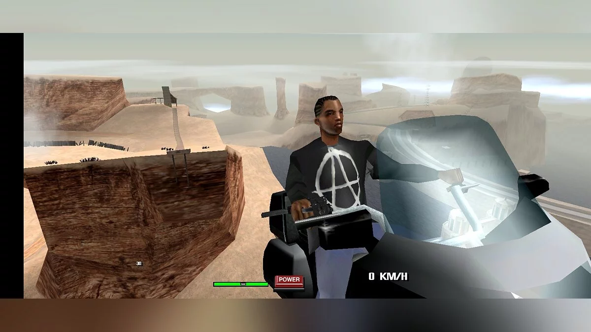 Anarchiste noir / GTA San Andreas (iOS, Android)