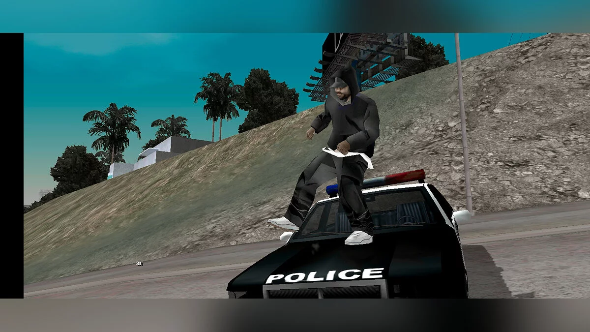 Gângster de Moletom Cinza / GTA San Andreas (iOS, Android)