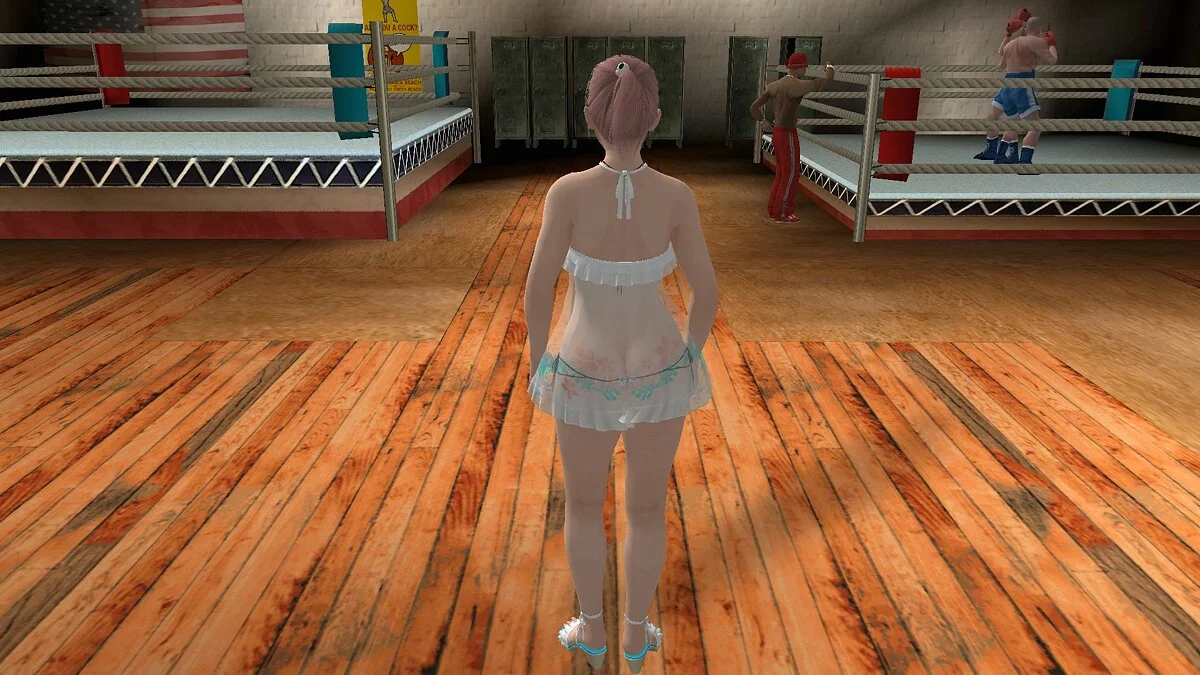 Honoka in bikini / GTA San Andreas (iOS, Android)