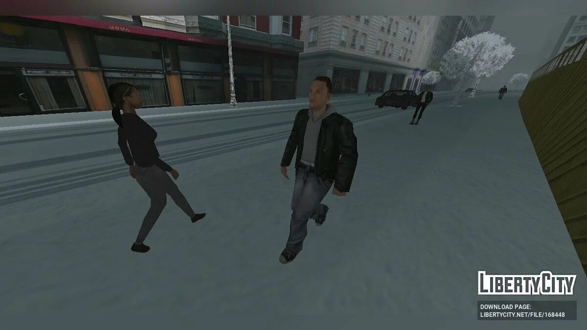 Kumpulan Pejalan Kaki Musim Dingin V2 / GTA San Andreas (iOS, Android)