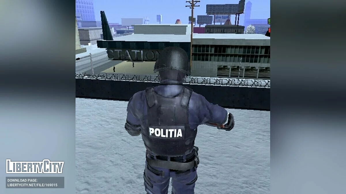 Modèle SWAT de Roumanie / GTA San Andreas (iOS, Android)