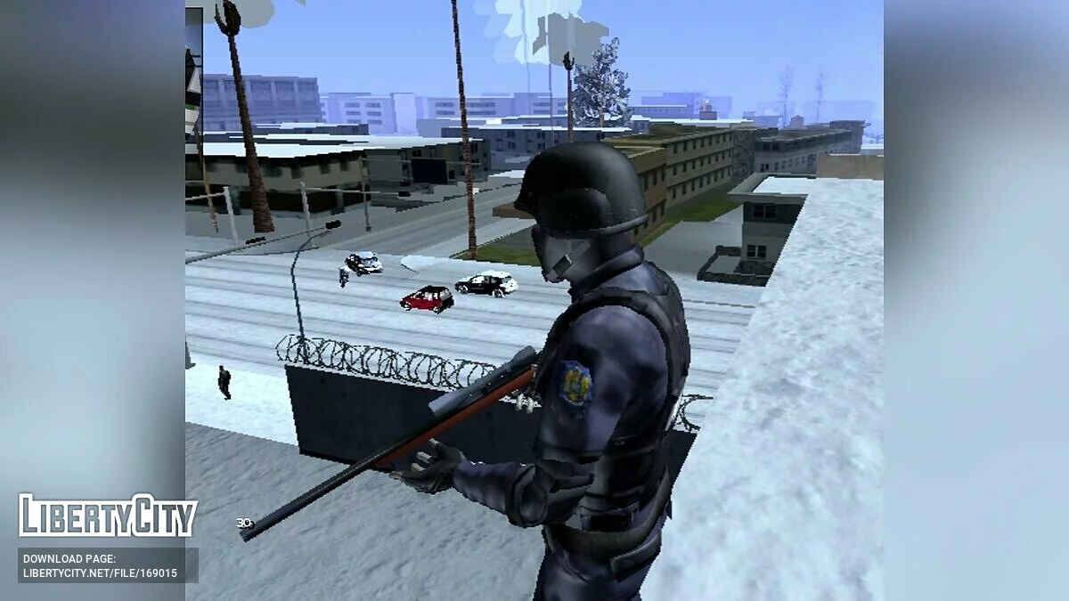 Modèle SWAT de Roumanie / GTA San Andreas (iOS, Android)