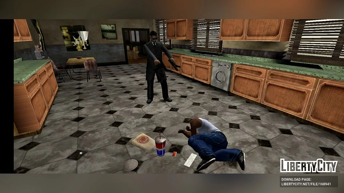 Agente especial de capa / GTA San Andreas (iOS, Android)