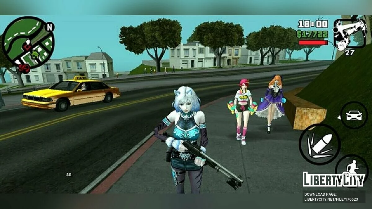 Elisabeth und Sonya / GTA San Andreas (iOS, Android)