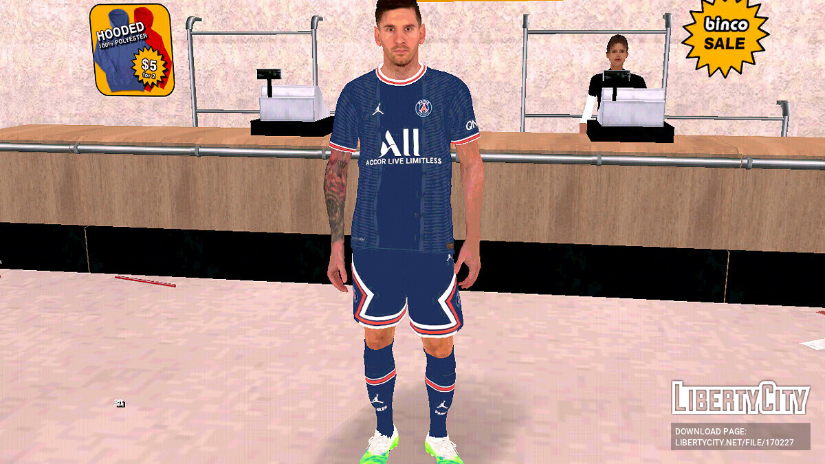 Lionel Messi (PES 2020) para GTA San Andreas