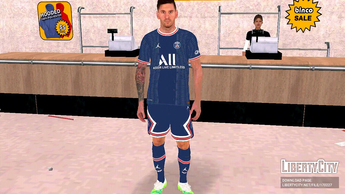 Lionel Messi / GTA San Andreas (iOS, Android)