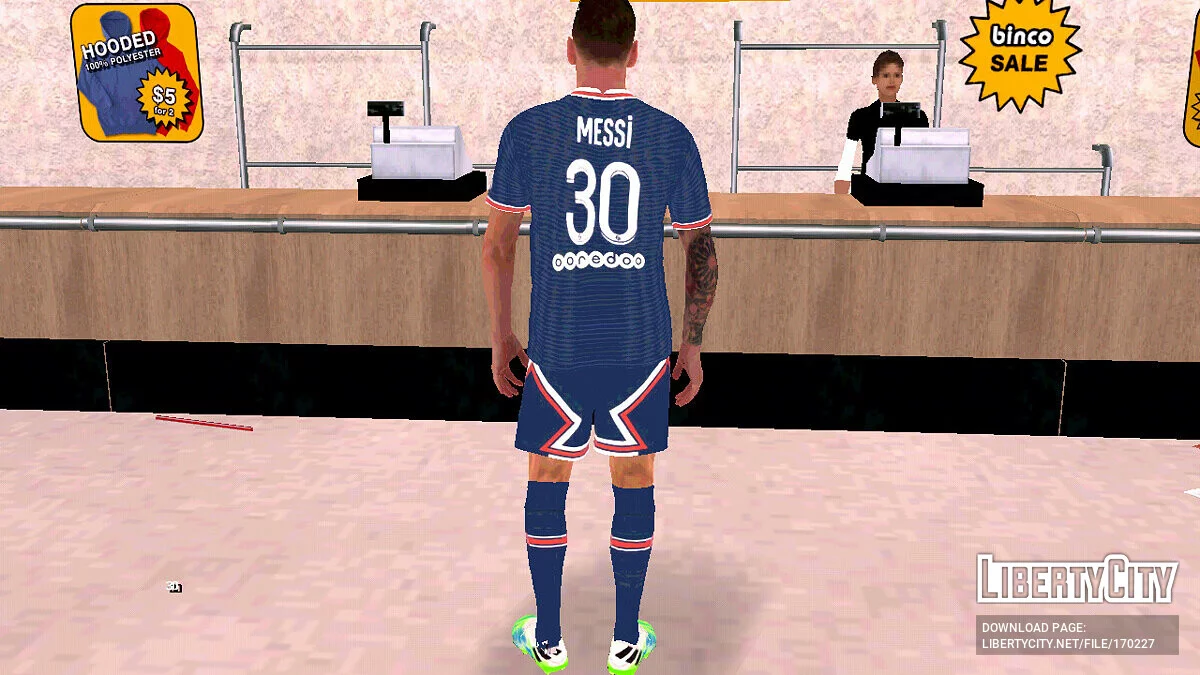 Lionel Messi / GTA San Andreas (iOS, Android)