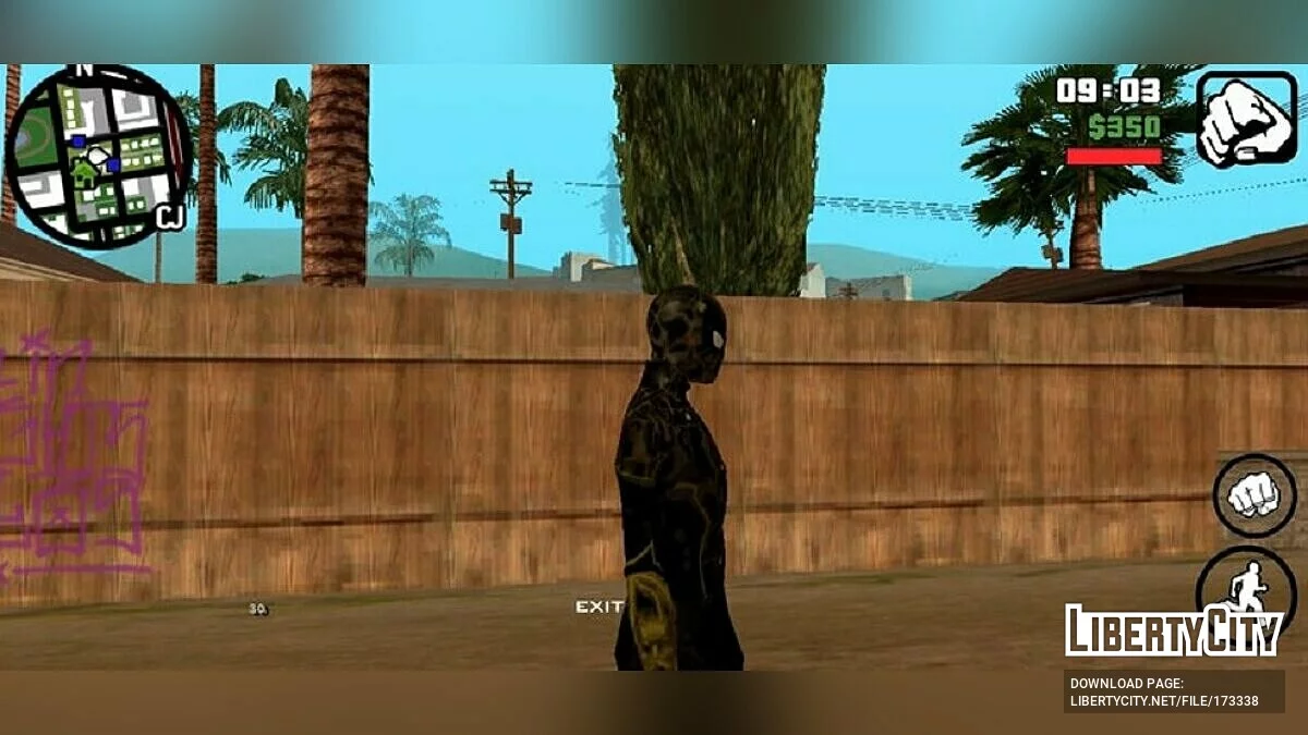 Spider-Man (Black & Gold) / GTA San Andreas (iOS, Android)