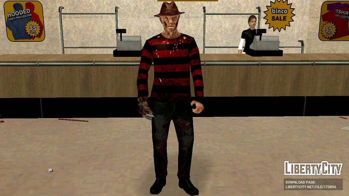 Freddy Krueger / GTA San Andreas (iOS, Android)