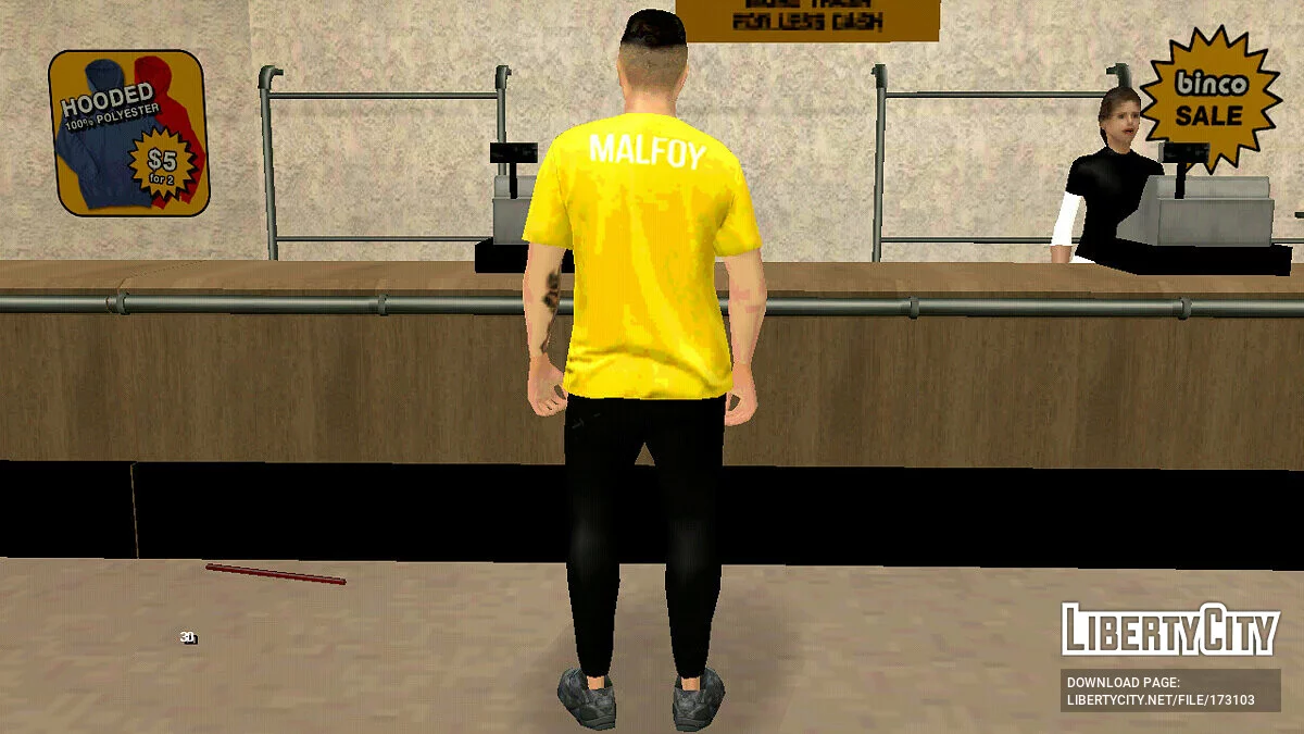Youtuber MALFOY / GTA San Andreas (iOS, Android)