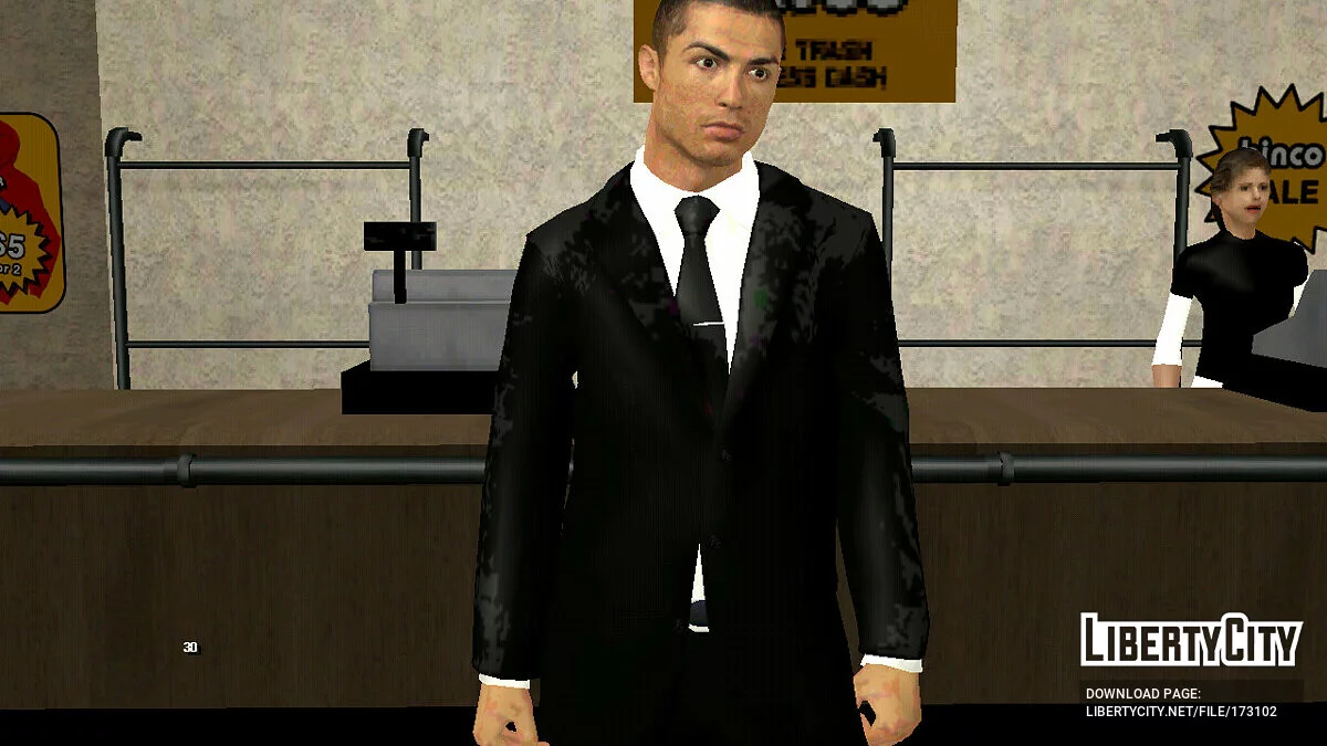 Cristiano Ronaldo and Lionel Messi / GTA San Andreas (iOS, Android)