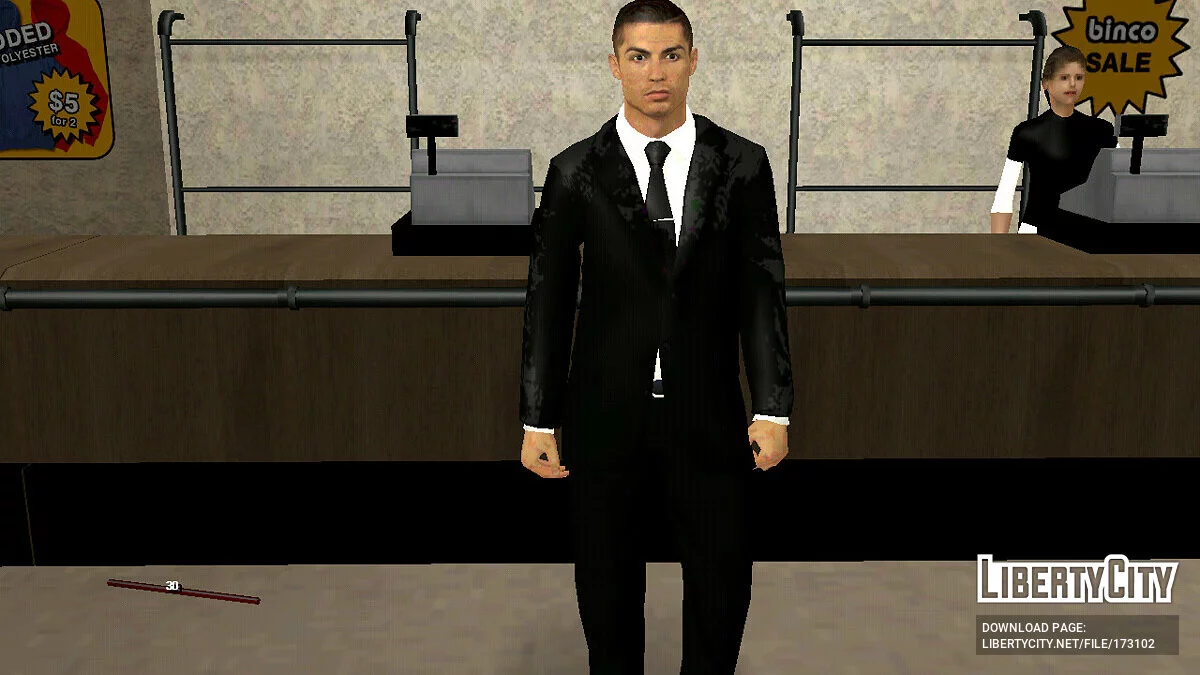 Cristiano Ronaldo and Lionel Messi / GTA San Andreas (iOS, Android)