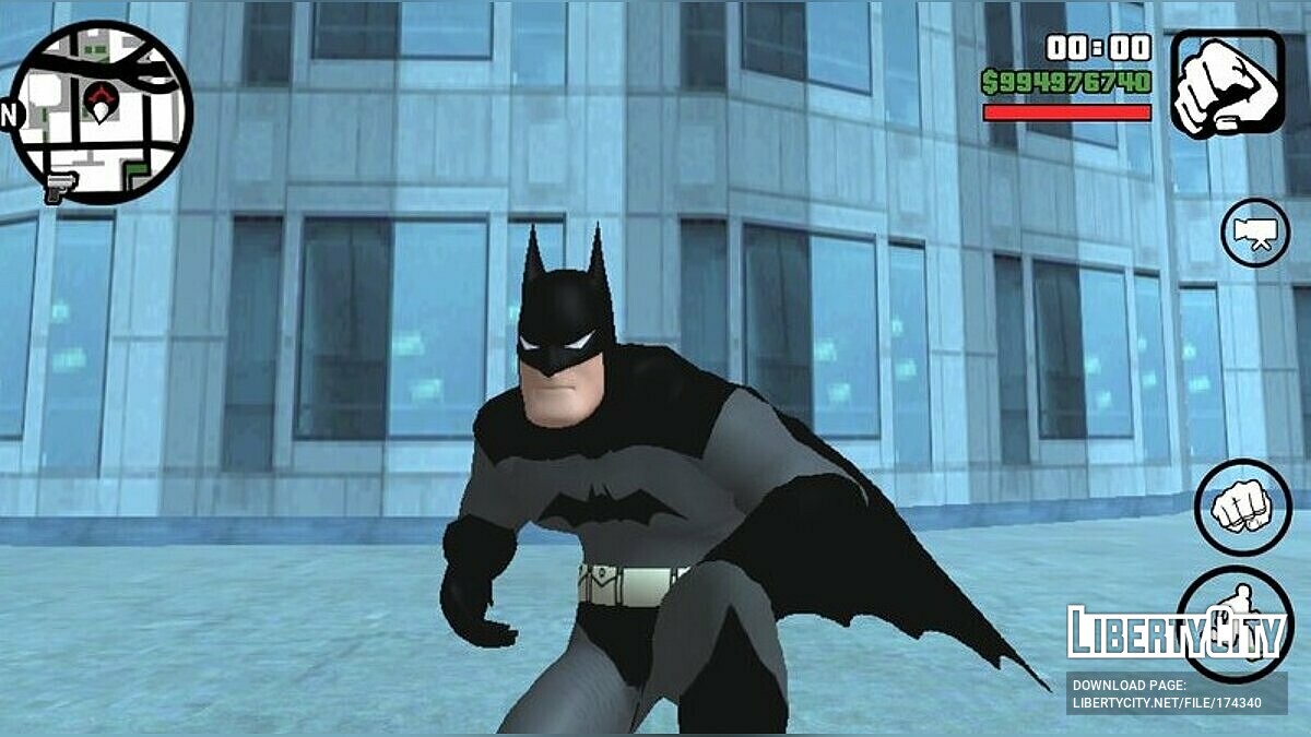 Download Batman for GTA San Andreas (iOS, Android)