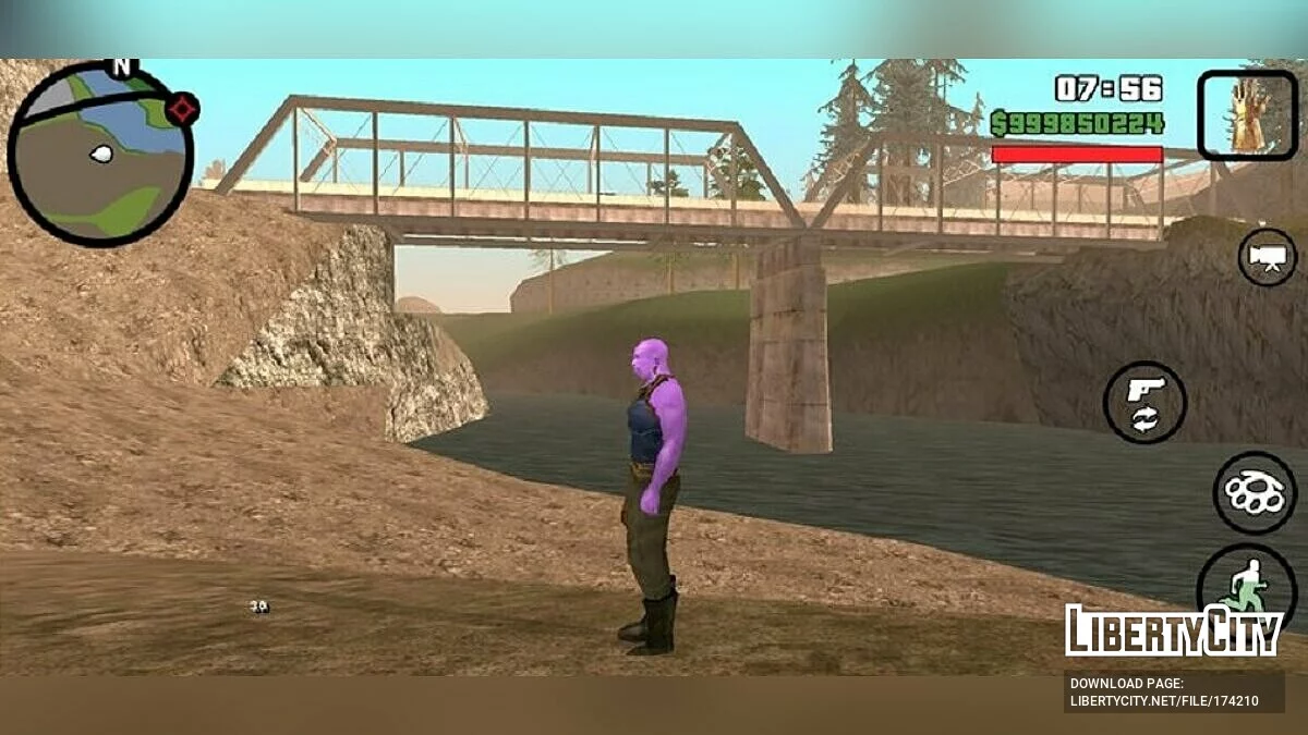 Thanos CJ / GTA San Andreas (iOS, Android)