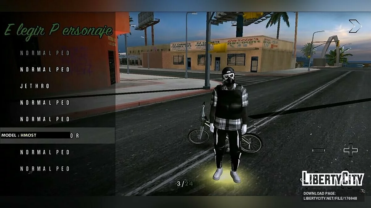 Сборник скинов из GTA 5 Online / GTA San Andreas (iOS, Android)