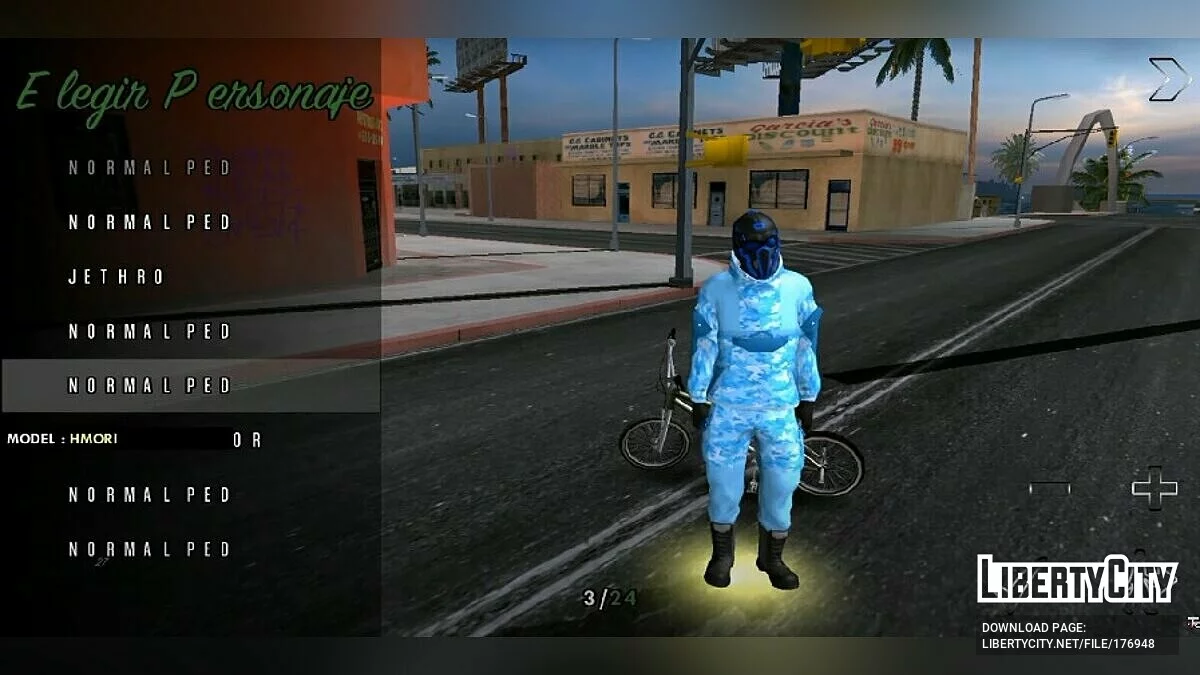 Сборник скинов из GTA 5 Online / GTA San Andreas (iOS, Android)