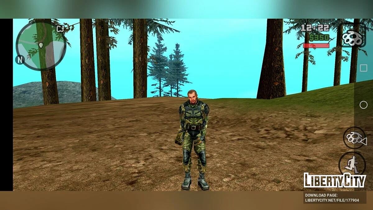 Макс із S.T.A.L.K.E.R / GTA San Andreas (iOS, Android)