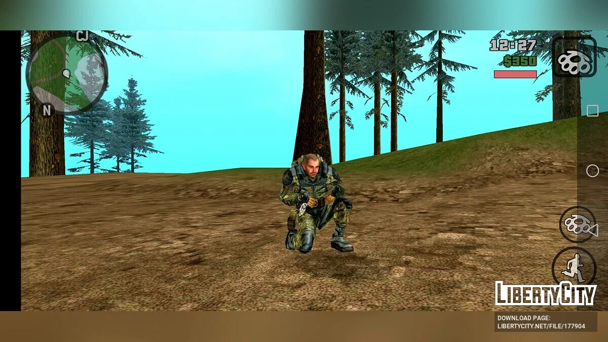 Макс із S.T.A.L.K.E.R / GTA San Andreas (iOS, Android)